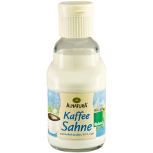 Alnatura Bio Kaffeesahne 10% Fett 165G 