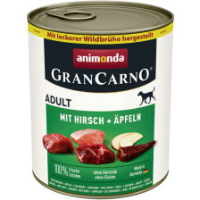 Animonda Gran Carno Adult Hirsch + Apfel 800G - Abverkauf 