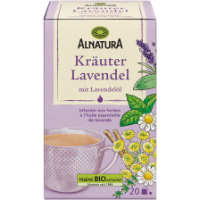 Bio Alnatura Kräuter Lavendel Tee 20ST 30G 
