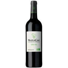 Baron Philippe de Rothschild Bio Mouton Cadet Bordeaux AOC 0,75L - verschmutzt/beschädigt 