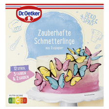Dr.Oetker Zauberhafte Schmetterlinge 12ST - MHD 07.2026 
