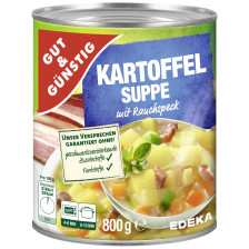Gut & Günstig Kartoffelsuppe 800G 