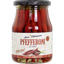 Herr Edelmann Pfefferoni rot scharf 320G 