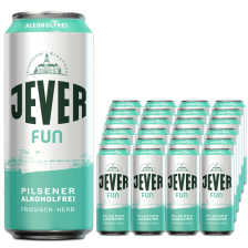 Jever Fun alkoholfrei 24x 0,5L Dose 