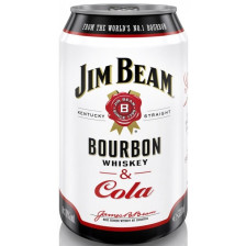 Jim Beam Bourbon & Cola 10% 0,33L 