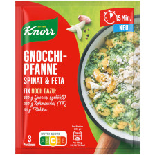 Knorr Fix Gnocchi Pfanne mit Spinat & Feta 35G - MHD 07.2026 