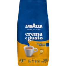 Lavazza Espresso Crema e Gusto Tradizione Italiana Bohnen 1KG 