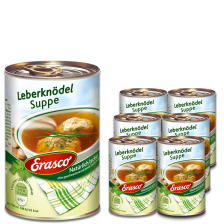 Erasco Leberknödel Suppe 6x395ML 