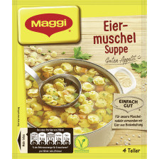 Maggi Guten Appetit! Eiermuschel-Suppe ergibt 1L 