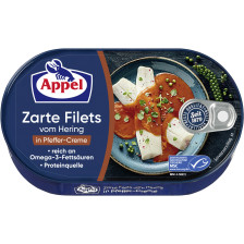 Appel zarte Heringsfilets in Pfeffer-Creme 200G 