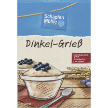 Schapfenmühle Dinkelgrieß 500G 