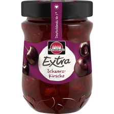 Schwartau Extra Schwarz-Kirsche 340G 