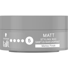Schwarzkopf Taft Wax Matt 75ML - Abverkauf 