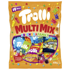 Trolli Multi Mix 430G 18ST 