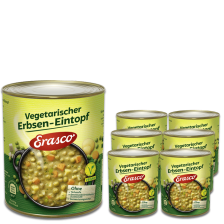 Erasco Vegetarischer Erbsen-Eintopf 6x800G 