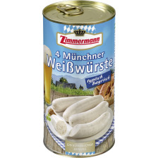 Zimmermann Münchner Weißwürste 530G 
