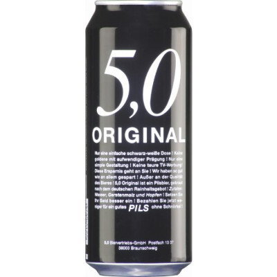 Oettinger 5,0 Pils Original 0,5L Dose 