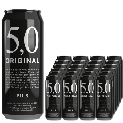 Oettinger 5,0 Pils Original 24x0,5L 