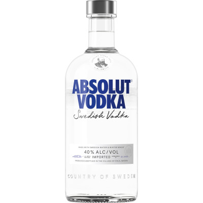 Absolut Premium Vodka 40% 0,7L 