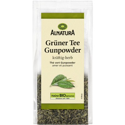 Alnatura Bio Grüner Tee Gunpowder lose 100G 