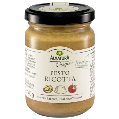 Alnatura Origin Bio Pesto Ricotta 140G - Abverkauf 