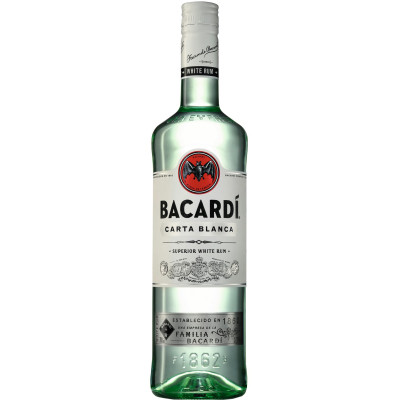 Bacardi Rum Carta Blanca 37,5% 0,7L 