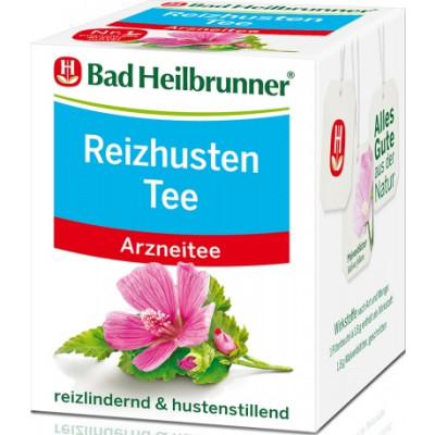 Bad Heilbrunner Reizhusten Tee 8ST 14,4G - Abverkauf 