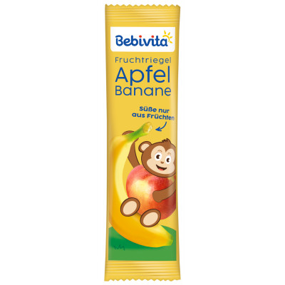 Bebivita Fruchtriegel Apfel-Banane 25G - Abverkauf 