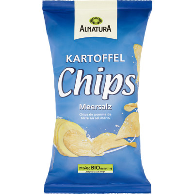 Alnatura Bio Kartoffelchips Meersalz 125G 