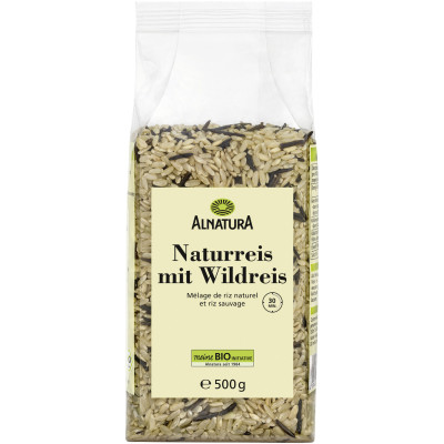 Alnatura Bio Naturreis mit Wildreis 500G 