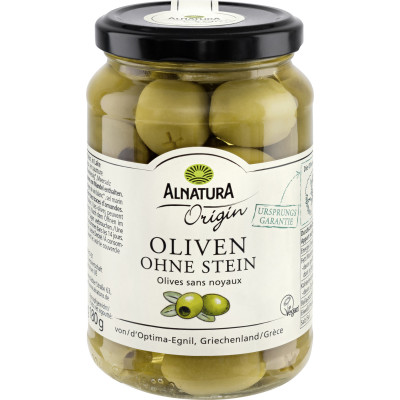 Alnatura Bio Origin Oliven ohne Stein 350G 