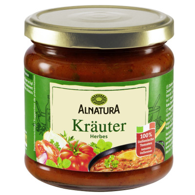 Alnatura Bio Tomatensauce Kräuter 350ML 
