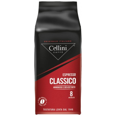 Cellini Classico Espresso Bohnen 1KG - Abverkauf 