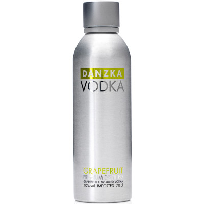 Danzka Premium Vodka Grapefruit 40% 0,7L - Abverkauf 