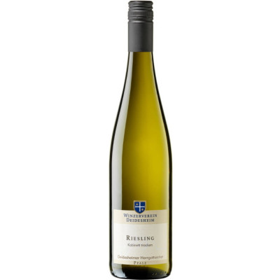 Deidesheimer Herrgottsacker Riesling trocken 0,75L - Etikett verschmutzt/beschädigt 