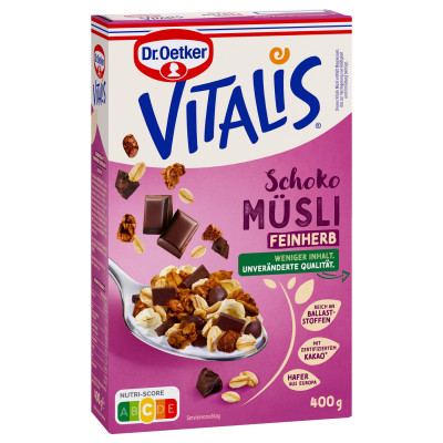 Dr.Oetker Vitalis Schokomüsli feinherb 400G 