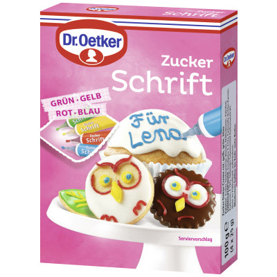 Dr.Oetker Zuckerschrift 100G 