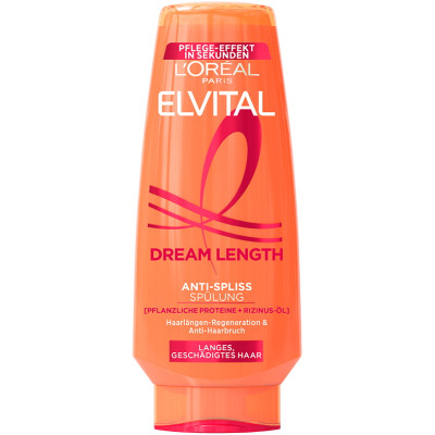 L'Oréal Elvital Dream Length Anti-Spliss Spülung 250ML - Abverkauf 