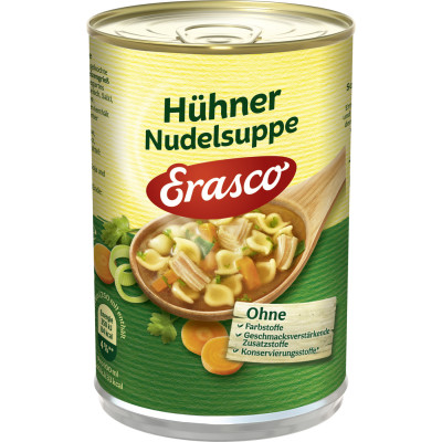 Erasco Hühner-Nudelsuppe 390ML 