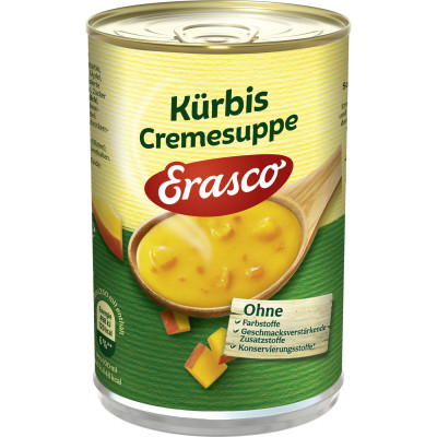 Erasco Kürbis Cremesuppe 390ML 
