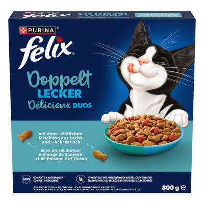 Felix Doppelt Lecker Lachs und Hochseefisch 800G 