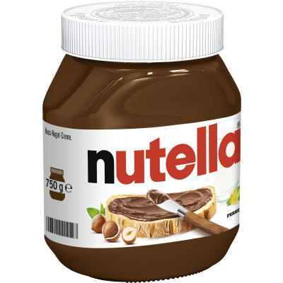 Ferrero Nutella Nuss-Nougat-Creme 750G 