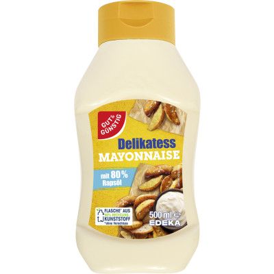 Gut & Günstig Delikatess Mayonnaise 500ML 