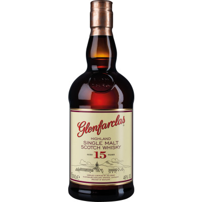 Glenfarclas Whisky 15 Jahre 46% 0,7L 