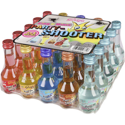 Gräfs Party-Shooter-Box 5-fach 25ST 15% 0,5L - Abverkauf 