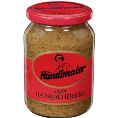 Händlmaier süßer Hausmachersenf im Glas 335ML 