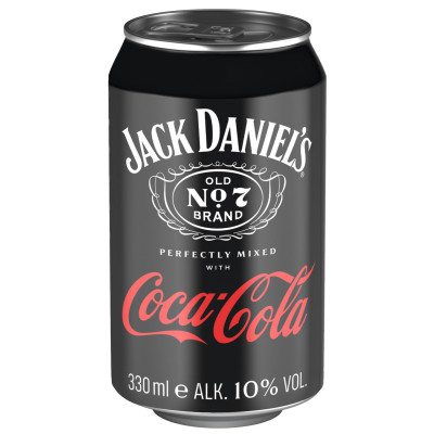 Jack Daniels Coca-Cola 10%  0,33L 
