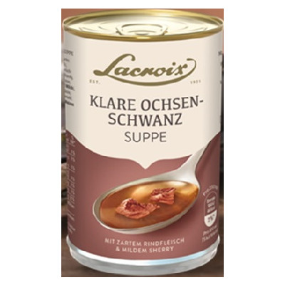Lacroix Klare Ochsenschwanz-Suppe 400ML 