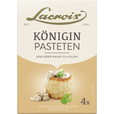 Lacroix Königin-Pasteten 100G 