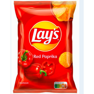 Lay's Kartoffelchips Red Paprika 150G 